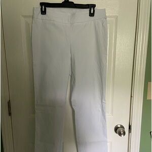 White tribal pants